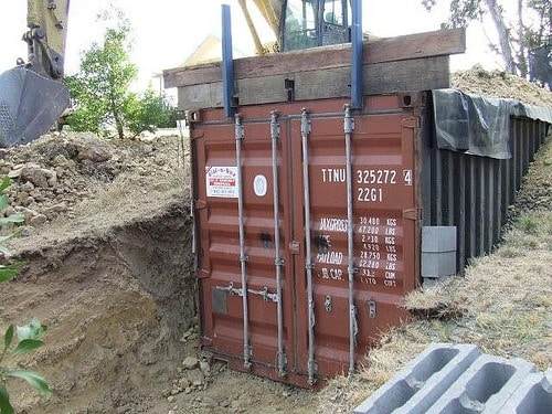 Shipping container shelter