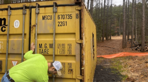 Southwest Transport & Container LLC - A shipping container shed/garage made  out of two 40ft shipping containers! Lots of storage as well as cover in  one! Call for a quote on 2