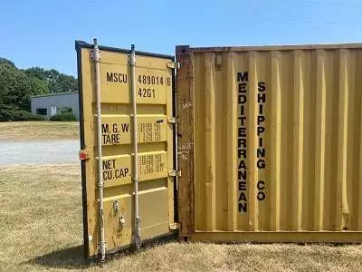 Shipping containers in Huntsville
