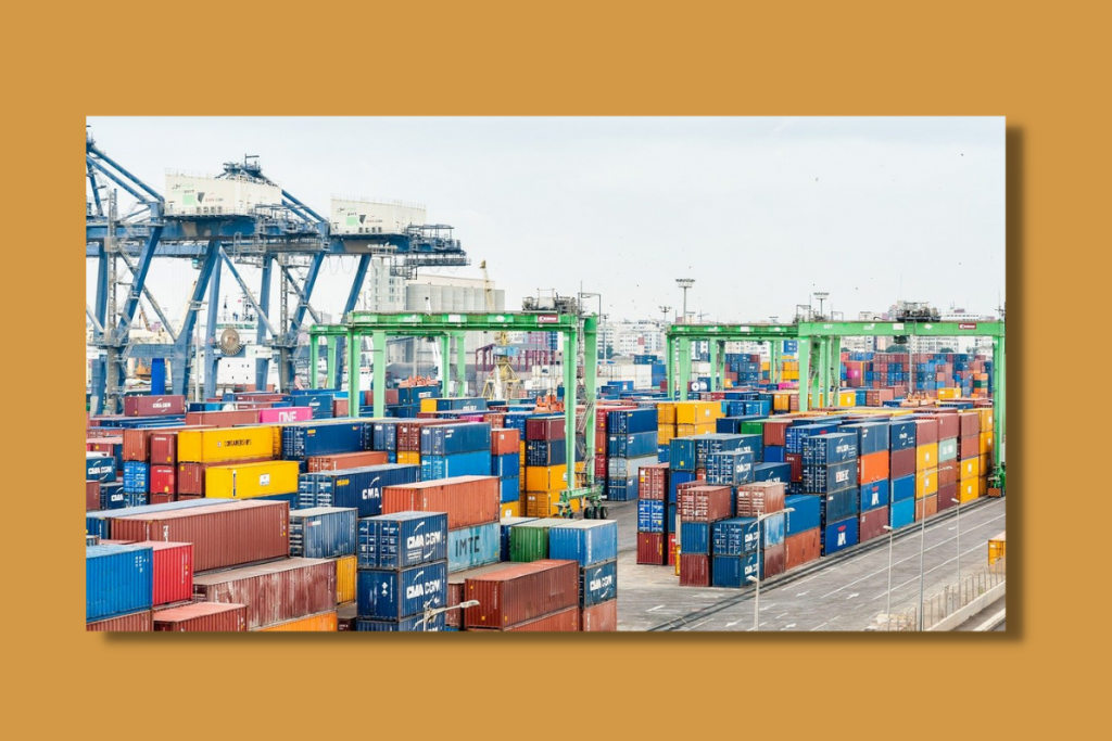 HELPS TO SOLVE CONGESTION AT PORTS OR SHIPPING YARDS