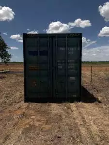 Southwest Transport & Container LLC - A shipping container shed/garage made  out of two 40ft shipping containers! Lots of storage as well as cover in  one! Call for a quote on 2