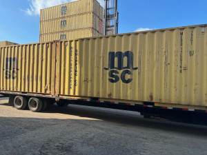 conex shipping container in Columbus, OH