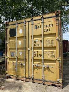 Shipping containers in Richmond,Virginia