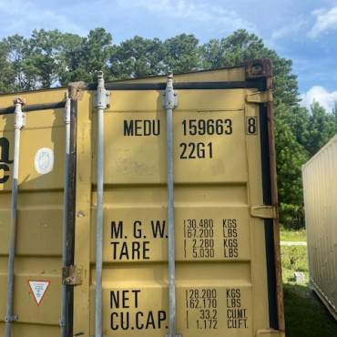 SHIPPING CONTAINERS FOR SALE IN SAVANNAH, GA
