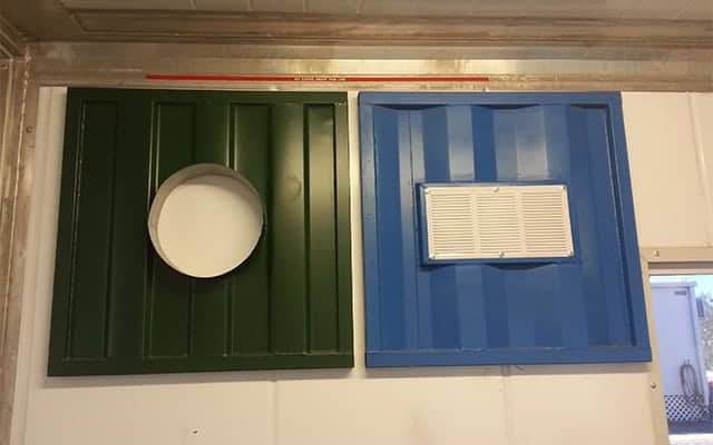 Shipping Container Vents