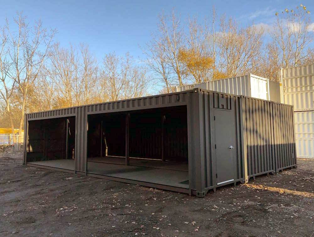 Building a Garage with Shipping Containers
