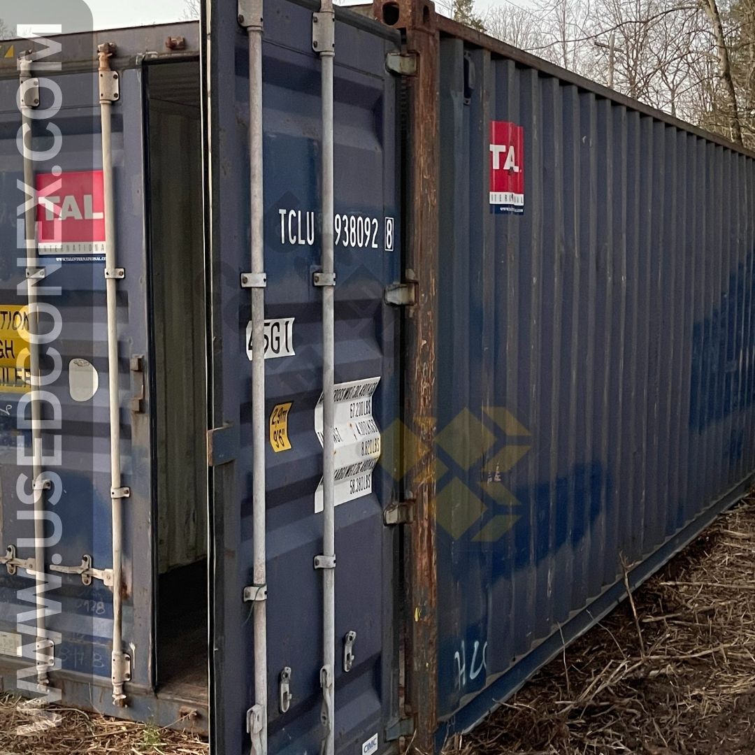 40FT Standard Wind and Water Tight (WWT) Shipping Container - Conex Depot