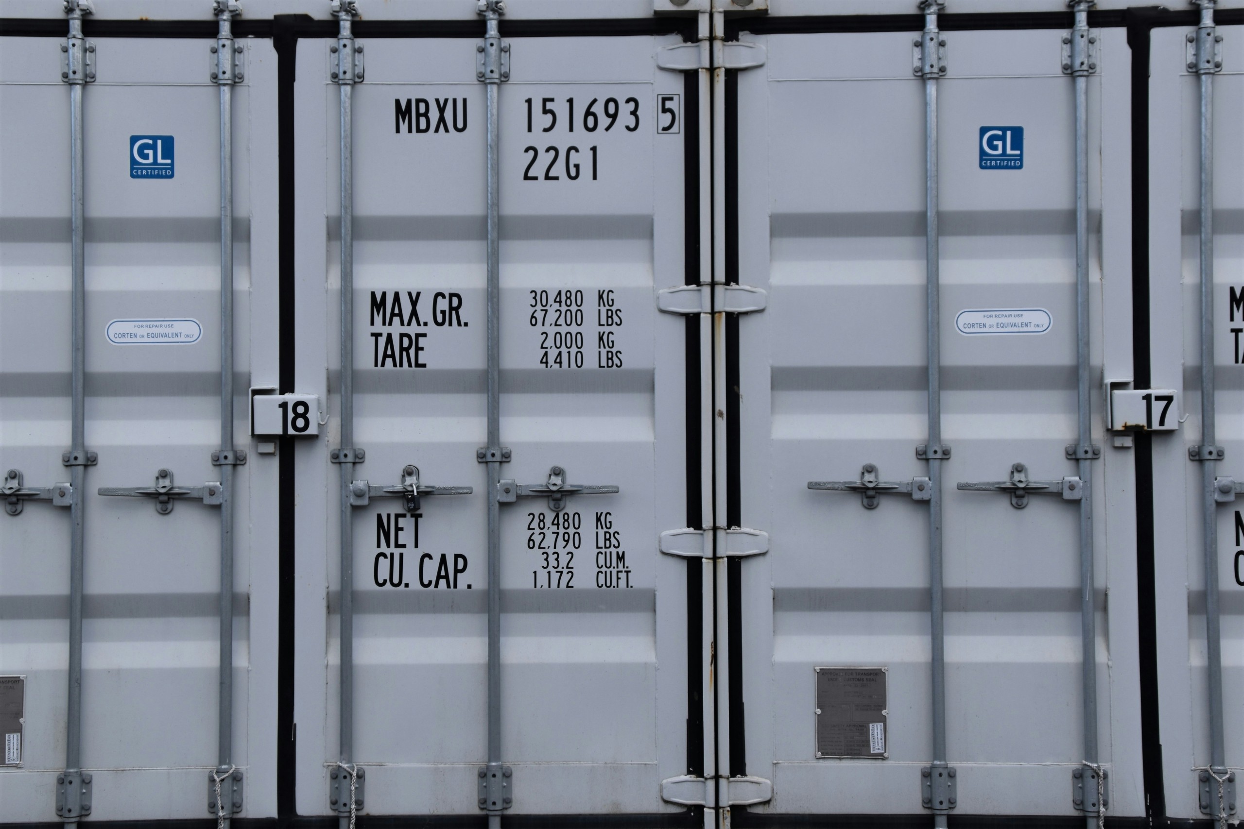 grey shipping containers as section image