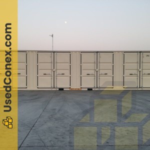 40FT OPEN SIDE CONTAINER CLOSED